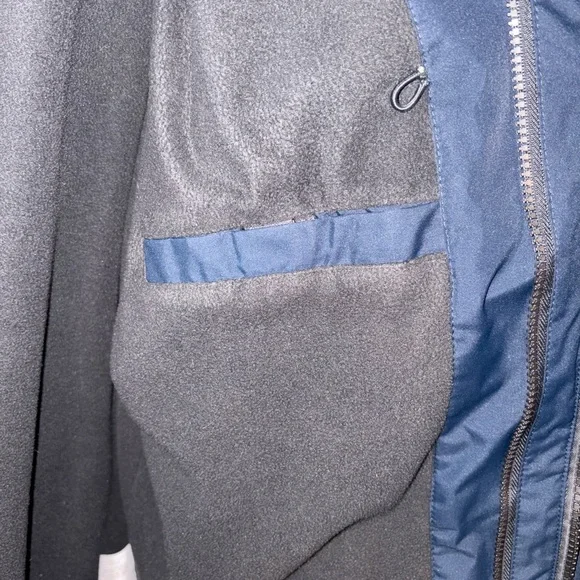 Free Country Men's Navy and Charcoal Performance Jacket - Picture 3 of 5